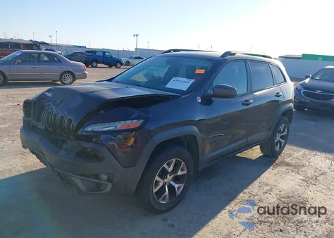 2015 Jeep Cherokee Trailhawk from USA, damaged, VIN 1C4PJMBS7FW740250